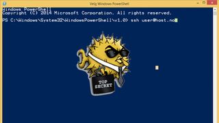 Windows PowerShell med OpenSSH
