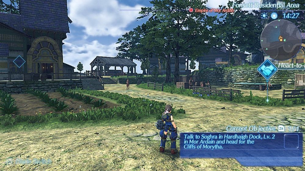 Fable 2-stemning på landsbygden i Utenomjordisksverd Krøniker 2.