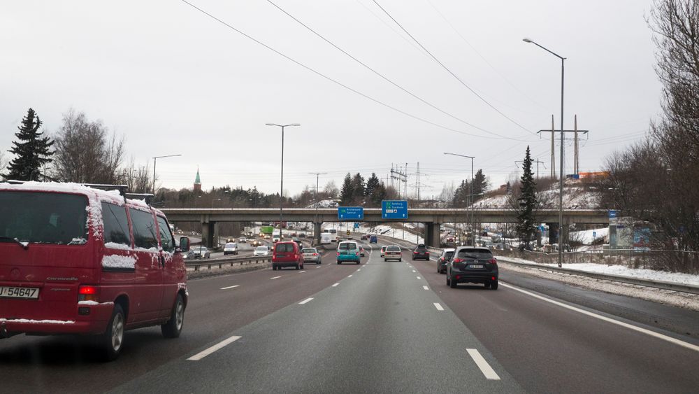 Oslo  20171215.Forslag til nye bomringer. For E6 (OR12) fjernes dagens bomstasjoner i Ulvensplitten og Rv 190 Strømsveien. Disse erstattes av en ny bomstasjon på E6 øst for Smallvollveien som dekker begge kjøreretninger. Endret plassering har ingen trafikale konsekvenser. OR12.Foto: Lise Åserud / NTB scanpix