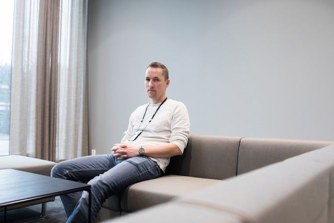 KRYPTO-EKSPERT: Eirik Sneeggen ved Kripos forteller at politiet opplever utfordringer ved at kryptovalutaer som Bitcoin er helt uregulerte i Norge.