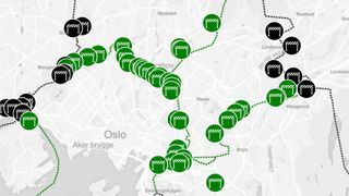53 nye bomstasjoner i Oslo-området - se hvor de kommer