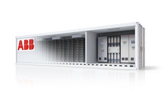 ABBs Power Store er en konteinerbasert batterilagringsløsning, som blant annet kan erstatte gassturbiner offshore.