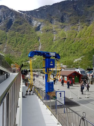 Vision of the Fjords lader i Flåm og Gudvangen. Det skal også søsterskipet Future of the Fjords.