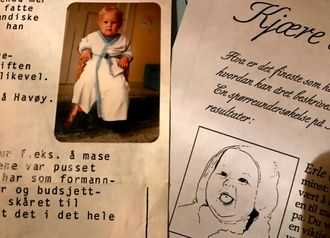 RUNDSKRIVENE: Noen ti-år før og ved årtusenskiftet var standardiserte julebrev umåtelig populære. (Enhver likhet med redaktøren av Medier 24 er ikke tilfeldig; den er uunngåelig).