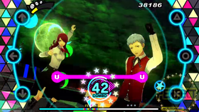 Slik ser dansingen ut i det kommende Persona 3: Dancing Moon Night.