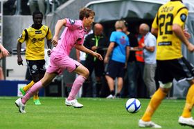 DEBUTERTE I ELITESERIEN: Skaasheim debuterte borte mot Start i eliteserien i 2012, det fyrste året han var på proffkontrakt. No har han lagt opp. – Eg har lyst til å gjera andre ting i livet òg, seier Skaasheim.