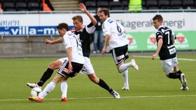 DEBUTERTE FRÅ START: Skaasheim debuterte frå start i eliteserien i ein bortekamp mot Odd der Sogndal vann heile 4-0. 19-åringen spela som ein driven veteran, fortel Rune Sjøberg i Sogndal fotball.