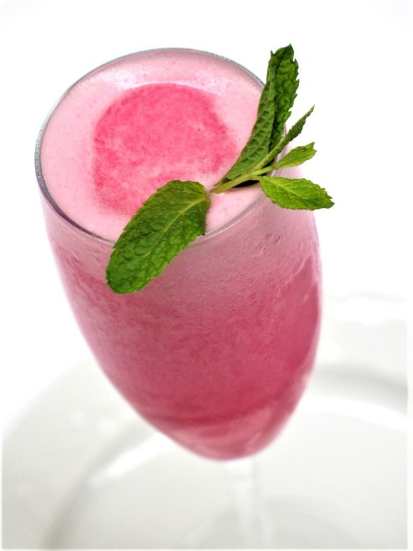 Slush blir drink og dessert i ett.