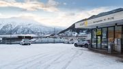 SENTRALT: Hertz har funne sentral plassering når dei etablerte seg på taket til AMFI Sogningen.