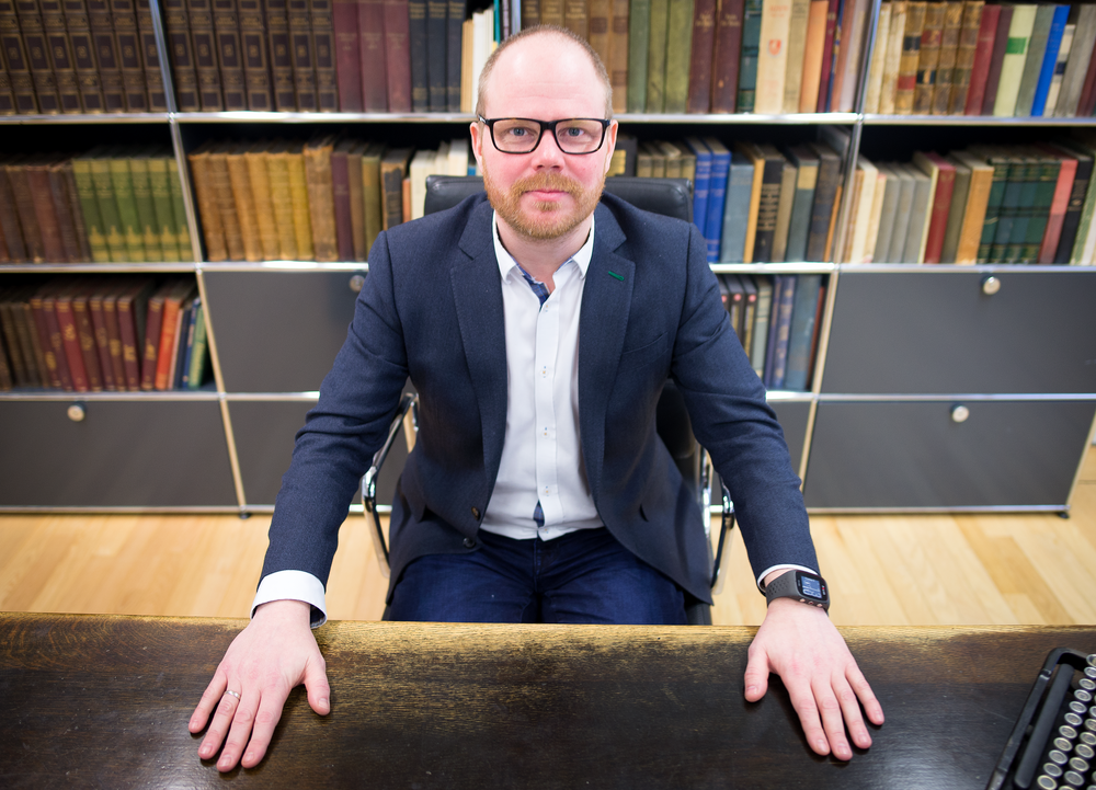 Sjefredaktør og administerende direktør Gard Steiro i VG.