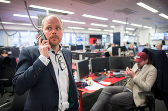 Sjefredaktør og administerende direktør Gard Steiro i VG.