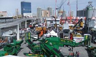 Conexpo foregår sentralt i Las Vegas.