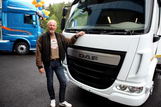 Vidar Melleby er landsansvarlig i Norge for Nordic Trucksenter, som selger DAF i Norge.