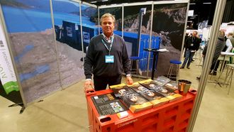 Daglig leder, Trond-Aage Krosby, i Containertech AS var på plass på Arctic Entrepreneur 17. til 19. januar 2017 på Gardermoen.