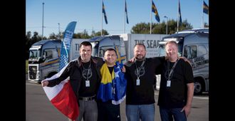 Deltakerne i siste finalerunde var Tomáš Horčička (f.v.) fra Tsjekkia, Emir Salihović fra Bosnia-Herzegovina, Stanislav Martynov fra Russland og Kjetil Dale fra Norge.