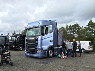 Scania S730 på Norges-besøk.