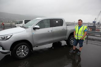 Hallvard Aas er terminalleder på Autolinks område og daglig leder i Autologistikk AS.