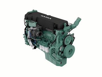 Volvo Penta laserte sin nye 16-litersmotor TAD1643VE-B på Bauma, og den har allerede erstattet en 19-liter i Sandviks gruvetruck TH663.