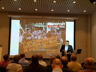 NLF-direktør Geir A. Mo presenterte opplegget for messen på et arrangement onsdag.
