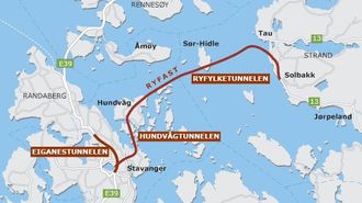 Ryfast knytter Stavanger sammen med Ryfylke.