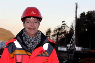 Prosjekteringsleder Nina Haugland i Statens vegvesen.