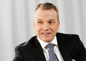 Konsernsjef Peter Wågström leder NCC gjennom en periode med omorganisering.