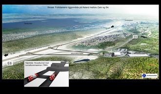 Fire Tunnelboremaskiner skal drive mesteparten av Follotunnelen. Alle fire skal starte fra Åsland - to skal drive tunnelløp mot Oslo og to mot Ski.