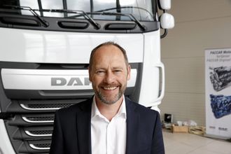 Adm. direktør Kai V. Abrahamsen i DAF-importør Autonor.