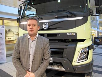 Adm. direktør Erik Engelien i Volvo Trucks Norge