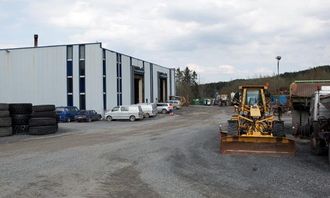 Verkstedet er en viktig del av steinproduksjonen hos Feiring Bruk i Lørenskog. Mekanikerne sørger for at det ikke blir uforutsette stopp i produksjonen.