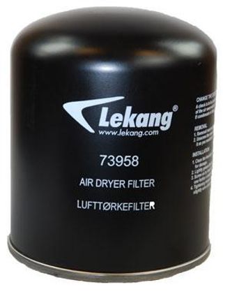 Lekangs nye lufttørkefilter.