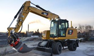 Cat M318F hjulgraver.