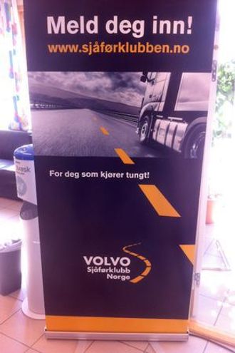 Promotering for nye medlemmer i sjåførklubben møtte sjåfører alle steder karavanen stoppet.