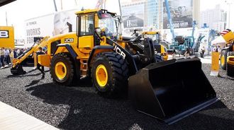 JCB 457 er britenes nye hjullaster. Den har blant annet Tier4 final-motor uten partikkelfilter og ekstra stor hytte med forbedret sikt.