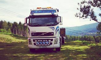 Fra haavardyttri: #Volvo # FH #trekkvogn #grom #natur #atno