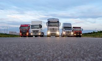 Daimler Trucks' forskjellige merker.