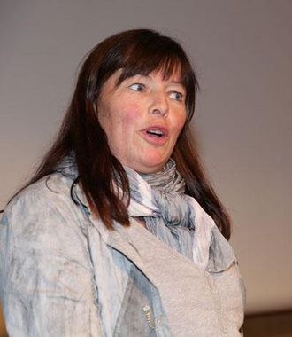 Prosjektleder i LNS Ruth Haug slapp nyheten om rubinprosjektet under sitt foredrag på Fjellsprengningskonferansen.
