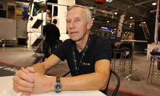 Arne Tvenge i MAN er fornøyd med første år på Oslo Motor Show.