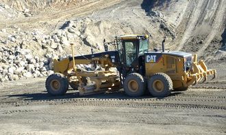 Cat 140M3 veihøvel.
