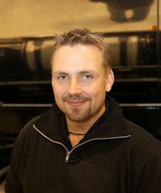 Lastebileier Christian Dannström fra Sävsjö i Sverige.