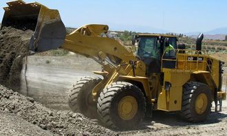 På Bauma viste Caterpillar nye hjullastere som også var i bruk i Malaga. Lansering i Norge vil skje i høst.
