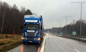 E20 ved Örebro.