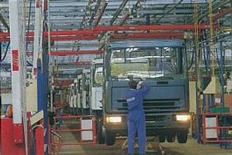 Fra Ivecos Brecia-fabrikk i Italia.