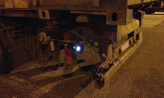 Hit men ikke lengre, på Krossmoen kontrollstasjon...