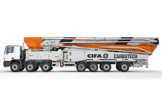 Illustrasjon som viser hvordan bilen vil se ut når den blir vist frem for første gang på Bauma 2013 i München i april.