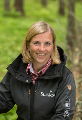 Skogsjef Monica Grindberg hos Statskog opplyser at det nå blir en periode med mindre hogstmoden skog på Statens eiendommer.