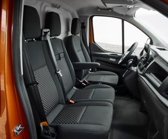 Nye Ford Transit Custom.