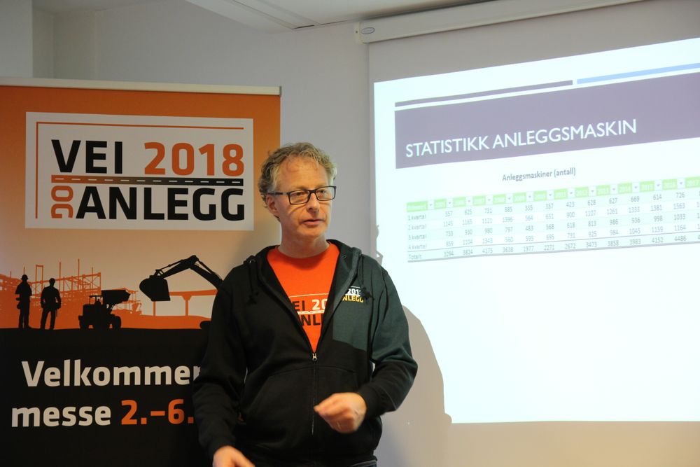 – 2017 ble et kjempegodt år for norske maskinleverandører, forteller fagsjef Njål Hagen i MGF.