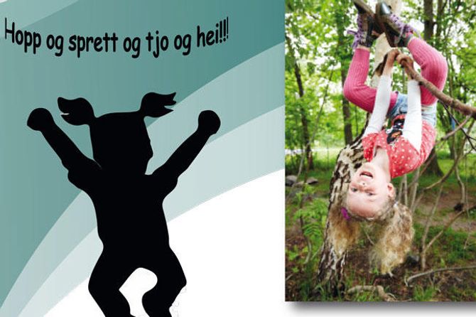 "Barn i bevegelse". Bilde hentet fra prosjektets brosjyre.