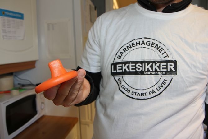 Ødelagte tuter som er tygd på, blir byttet ut.